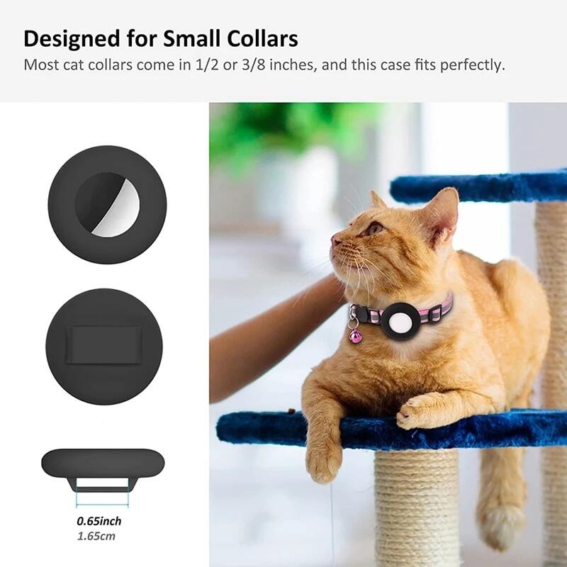 Cat Collar Holder Compatible For Apple Airtag GPS Tracker