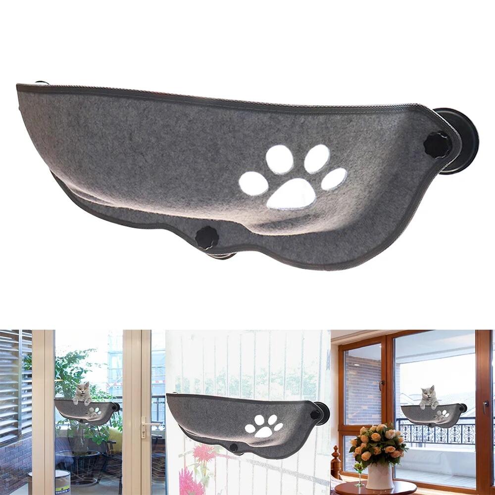 Cat Window Hammock With Strong Suction Cups Pet Kitty Hanging Sleeping Bed